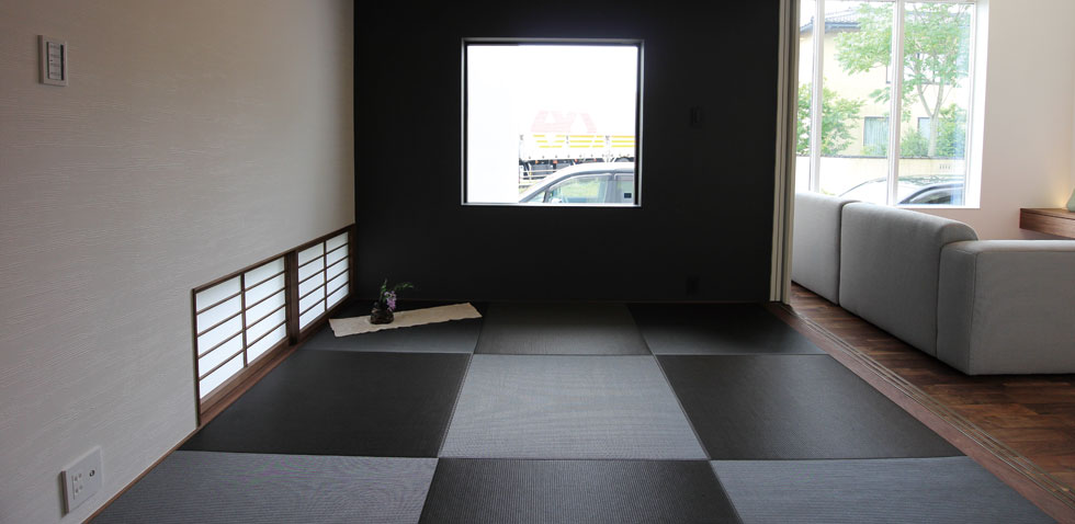 もてなしの心を演出し　異彩を放つ家