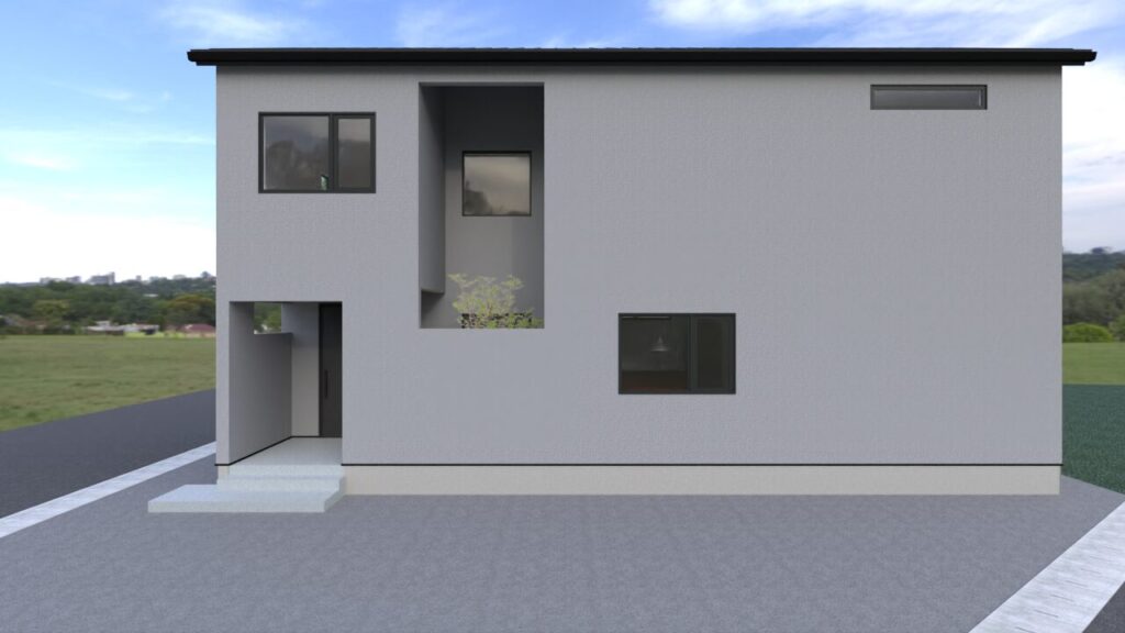 《完成内覧会》余白を体感する、 ギャラリーのような住まい